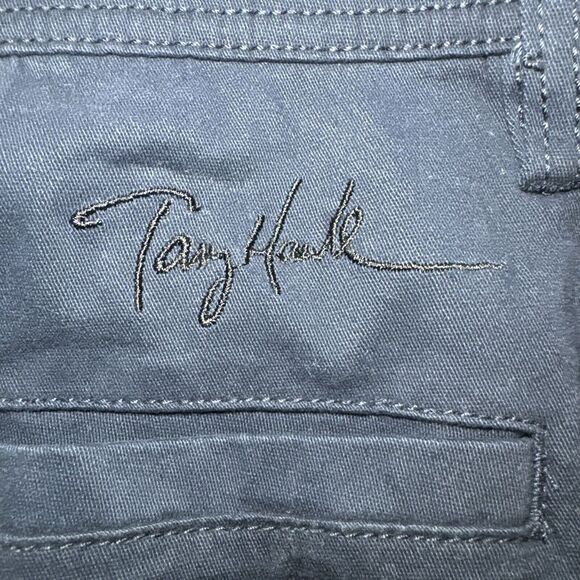 Tony Hawk Shorts Men’s 38 Black Zip Cargo Skater Skateboarder MEASURES 38 NEW - Picture 6 of 6